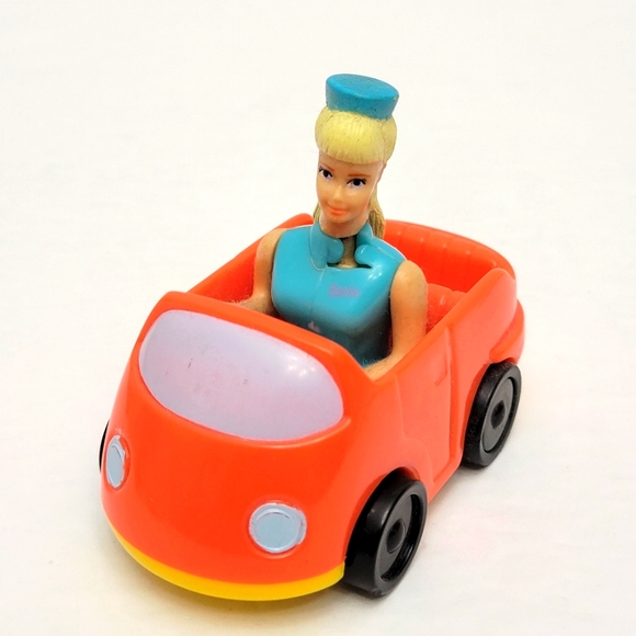 Vintage 3 McDs Barbie Camp Barbie, Loving Bride, Tour Guide Figurines 1990's - Picture 6 of 12